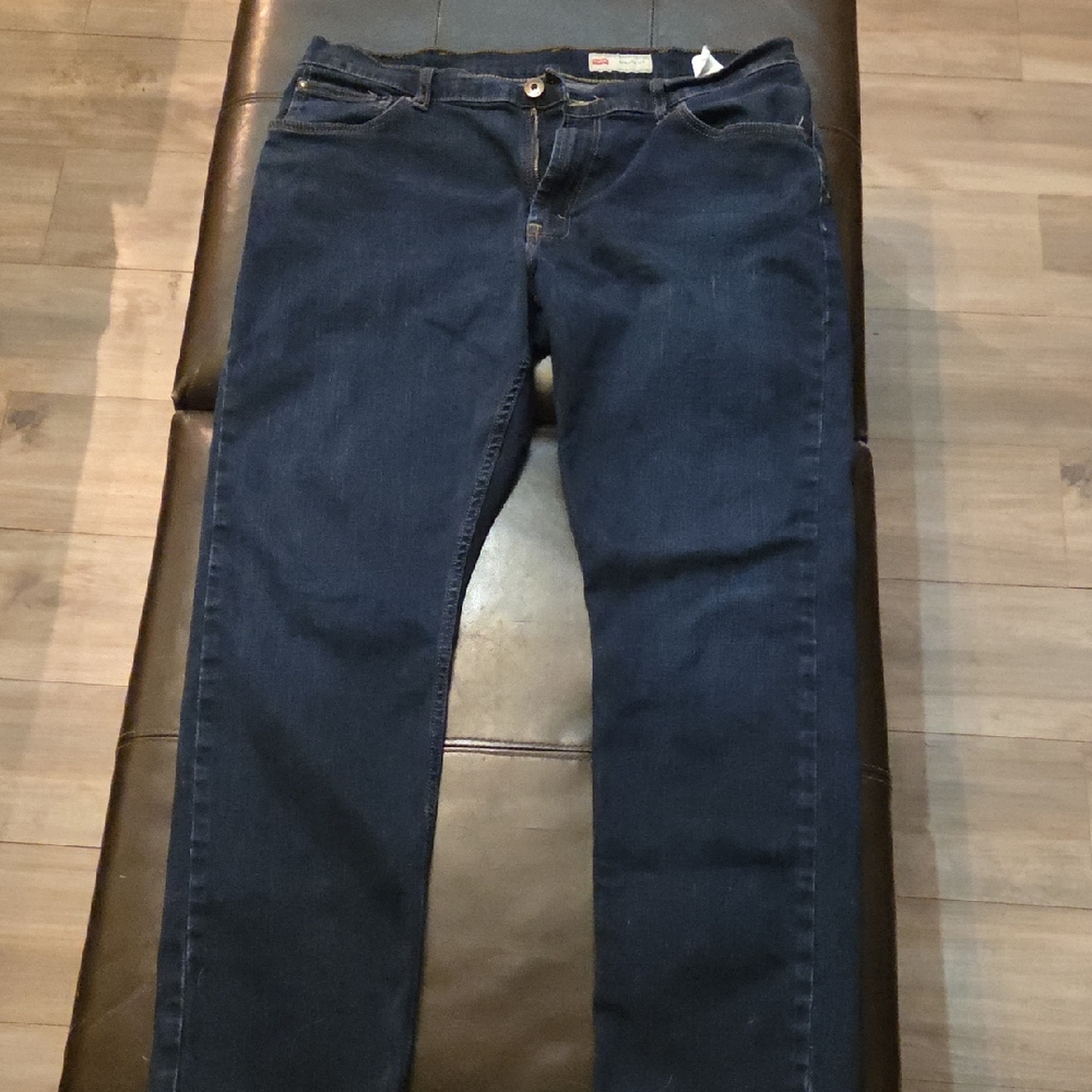 Wrangler Men's Dark Blue Slim Jeans